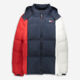 Red, White & Blue Puffer Coat  - Image 1 - please select to enlarge image