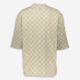 Beige Checkerboard T Shirt - Image 2 - please select to enlarge image