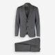 Grey Wool Checked Two Piece Suit - Image 1 - please select to enlarge image
