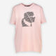 Pink Logo Motif T Shirt - Image 1 - please select to enlarge image