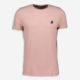 Light Pink Logo T Shirt - Image 1 - please select to enlarge image