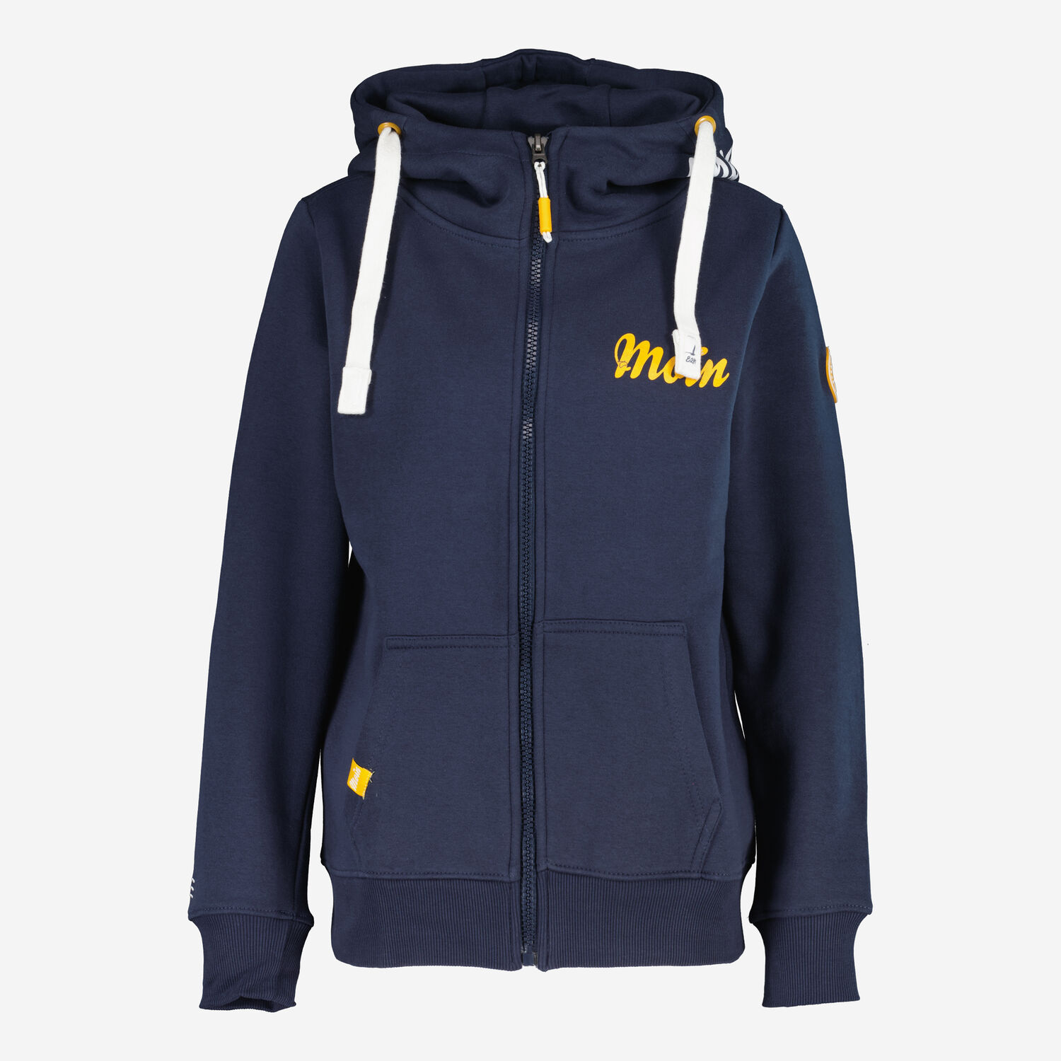 Dunkelblaue Kapuzenjacke mit Fleece-Futter TK Maxx at