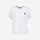 White Embroidered Noodles T Shirt - Image 1 - please select to enlarge image