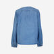 Denim Blue Buttoned Top - Image 2 - please select to enlarge image
