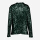 Emerald Green Sequin Embellished Shirt  - Image 2 - please select to enlarge image