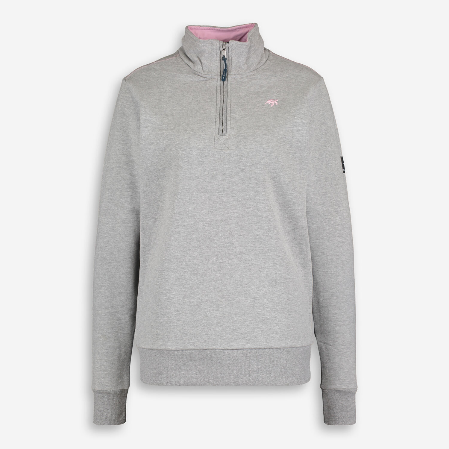 Grey Quarter Zip Sweatshirt - TK Maxx UK