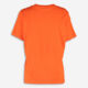 Orange V Neck T Shirt - Image 2 - please select to enlarge image