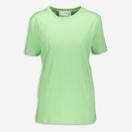 Green Crew T Shirt - Image 1 - please select to enlarge image