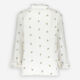 White Floral Embroidered Blouse - Image 2 - please select to enlarge image