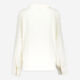 Cream Johnny Collar Blouse - Image 2 - please select to enlarge image