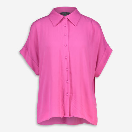 Pink Classic Blouse   - Image 1 - please select to enlarge image