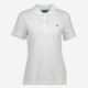 White Logo Polo Shirt - Image 1 - please select to enlarge image