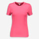 Pink Basic Interlock T Shirt  - Image 1 - please select to enlarge image