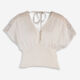 White Tiffany Smocked Top - Image 1 - please select to enlarge image