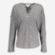 Grey Eyelet Top - Image 1 - please select to enlarge image
