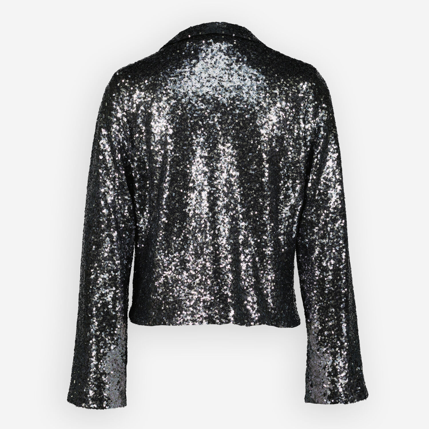 Gunmetal Grey Sequin Embellished Top - TK Maxx UK