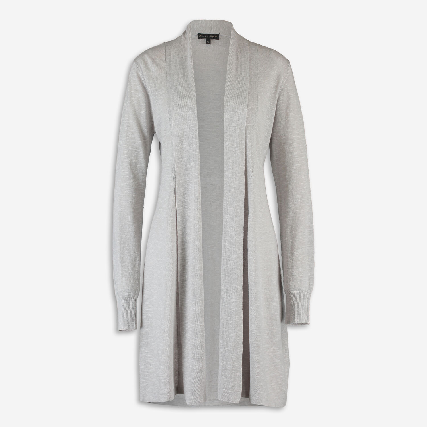 Grey Longline Linen Cardigan - TK Maxx UK