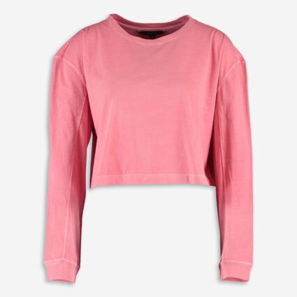 Pink Crop Top - Image 1 - please select to enlarge image