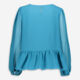 Ocean Blue Blouse - Image 2 - please select to enlarge image