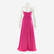 Pink Strapless Split Dress - Image 2 - please select to enlarge image