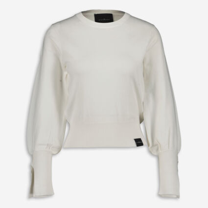 White Knit Jumper - TK Maxx UK