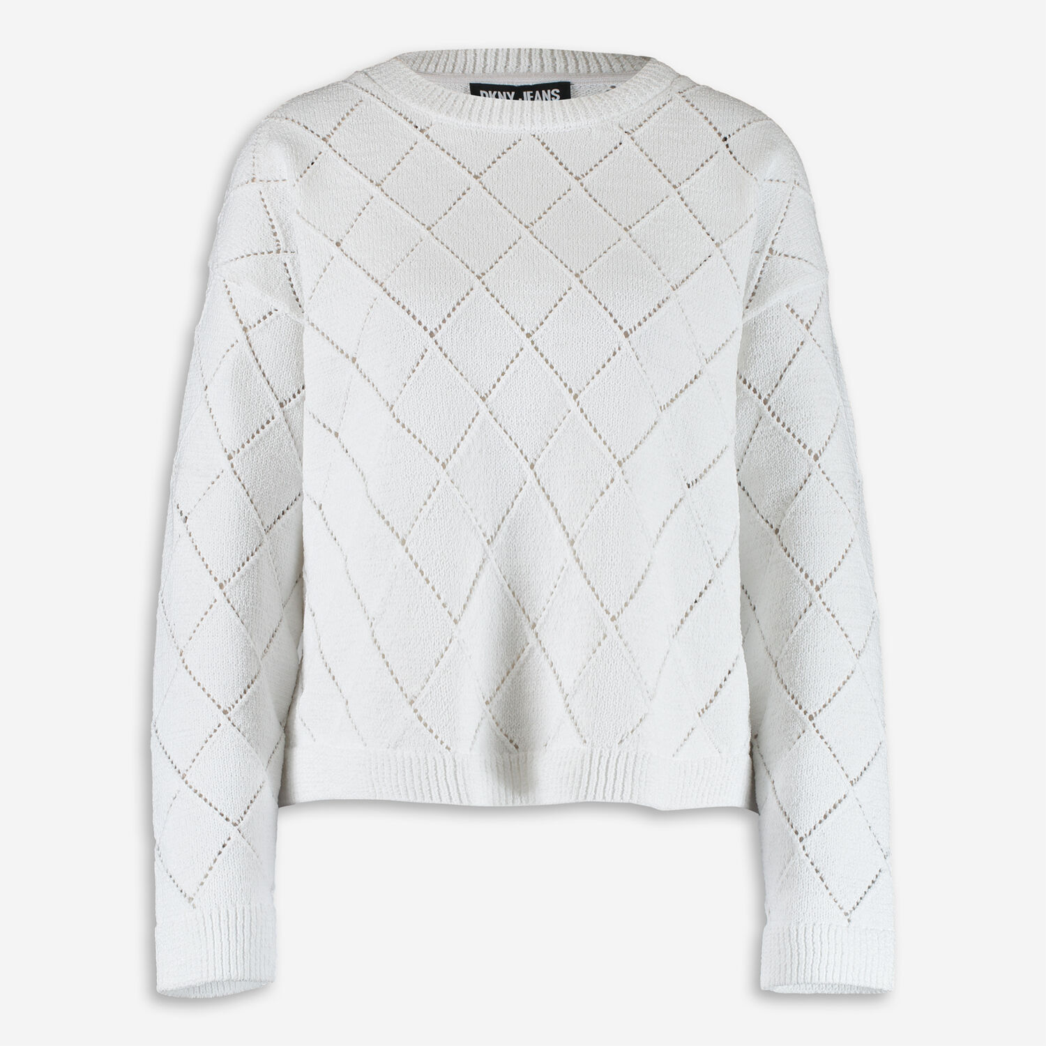 White - Pointelle Knit