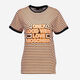 Mehrfarbiges T-Shirt mit Logo und Muster - Bild 1 - bitte auswählen, um das Bild zu vergrößern