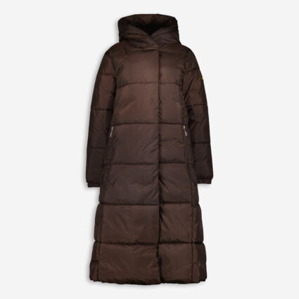 Brown Padded Jacket - Image 1 - please select to enlarge image