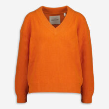 Orange Wool Blend Jumper