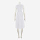 White Cinched Shoulder Maxi Dress - Image 2 - please select to enlarge image