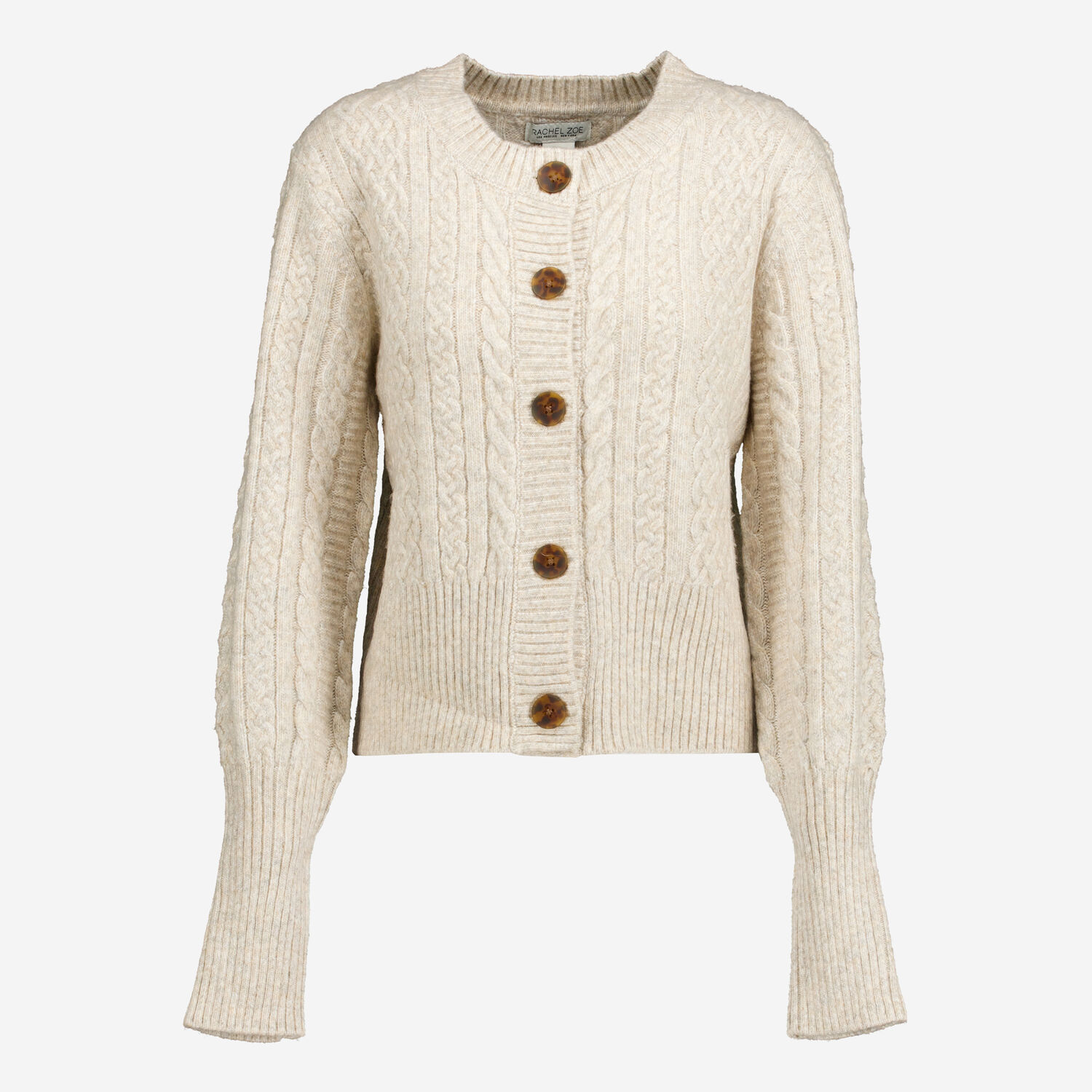 Beige Ultra Soft Knit Cardigan TK Maxx UK - Main Image