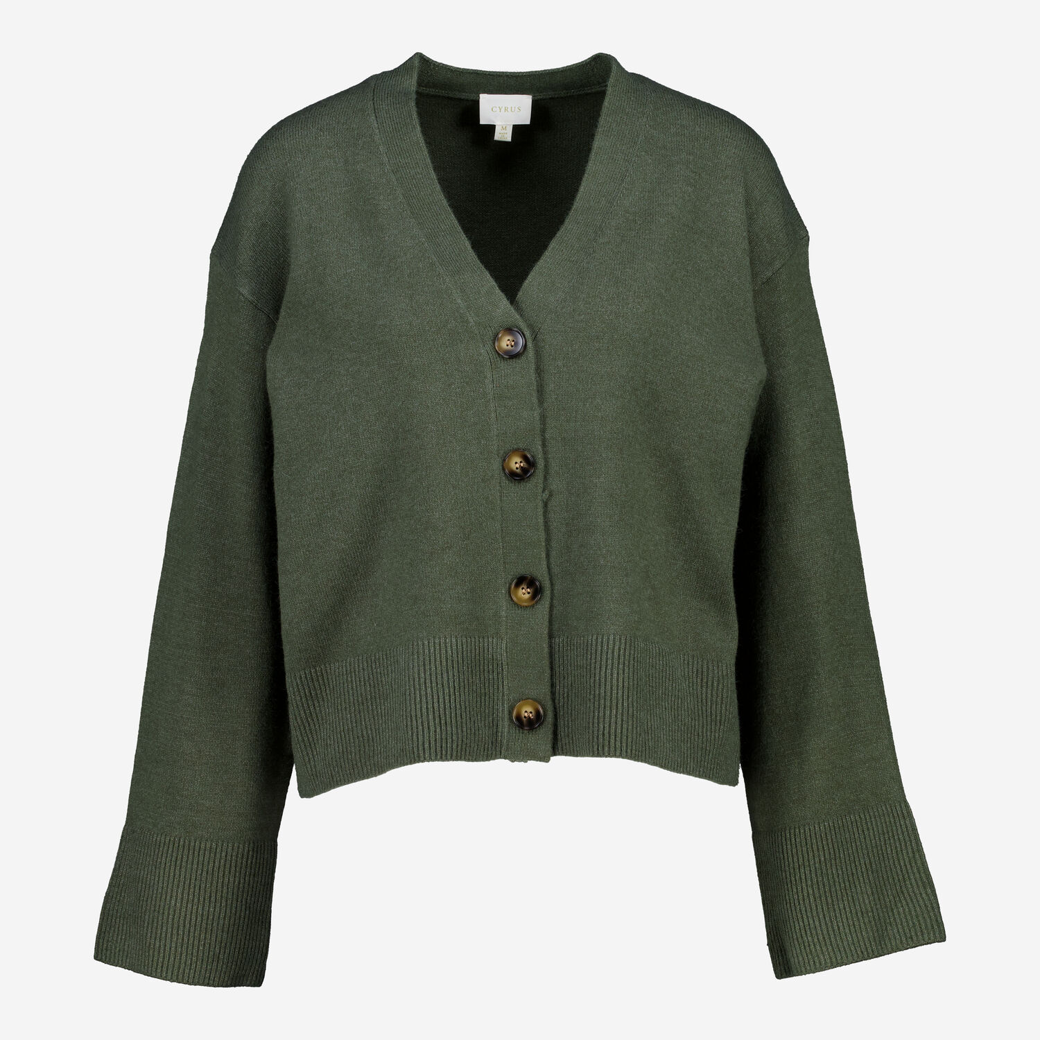 Grüne Strickjacke TK Maxx de1