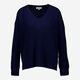 Dunkelblauer Pullover aus Kaschmir - Bild 1 - bitte auswählen, um das Bild zu vergrößern