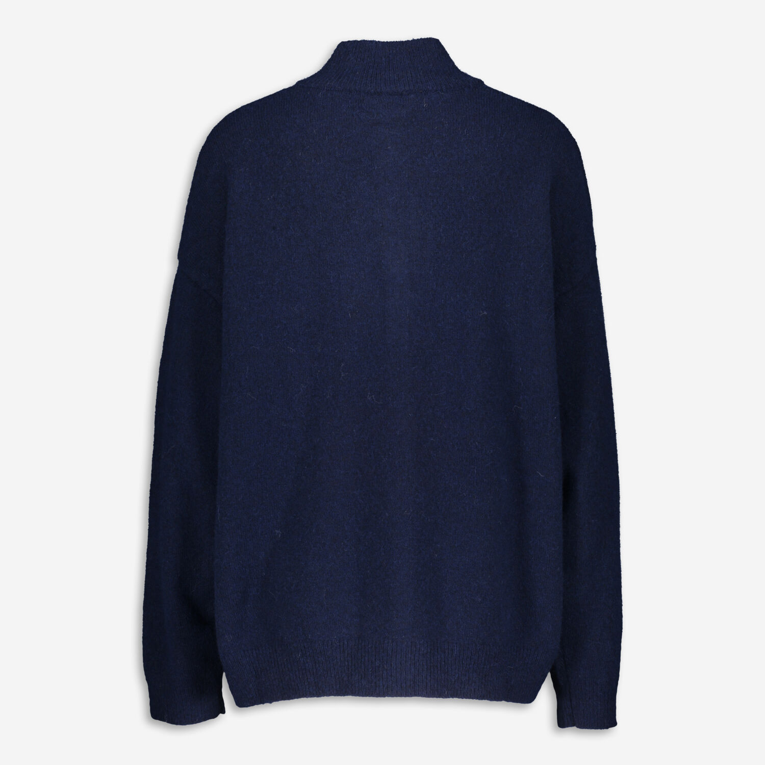 Navy Turtleneck Cardigan - TK Maxx UK