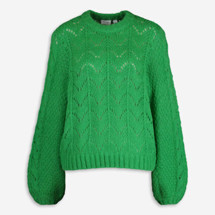 Green Knitted Jumper - TK Maxx UK