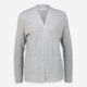 Grey Knitted Cardigan - Image 1 - please select to enlarge image