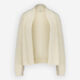 Cream Wool Infused Cardigan - Image 1 - please select to enlarge image