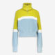 Multicolour Zip Neck Jumper - Image 1 - please select to enlarge image