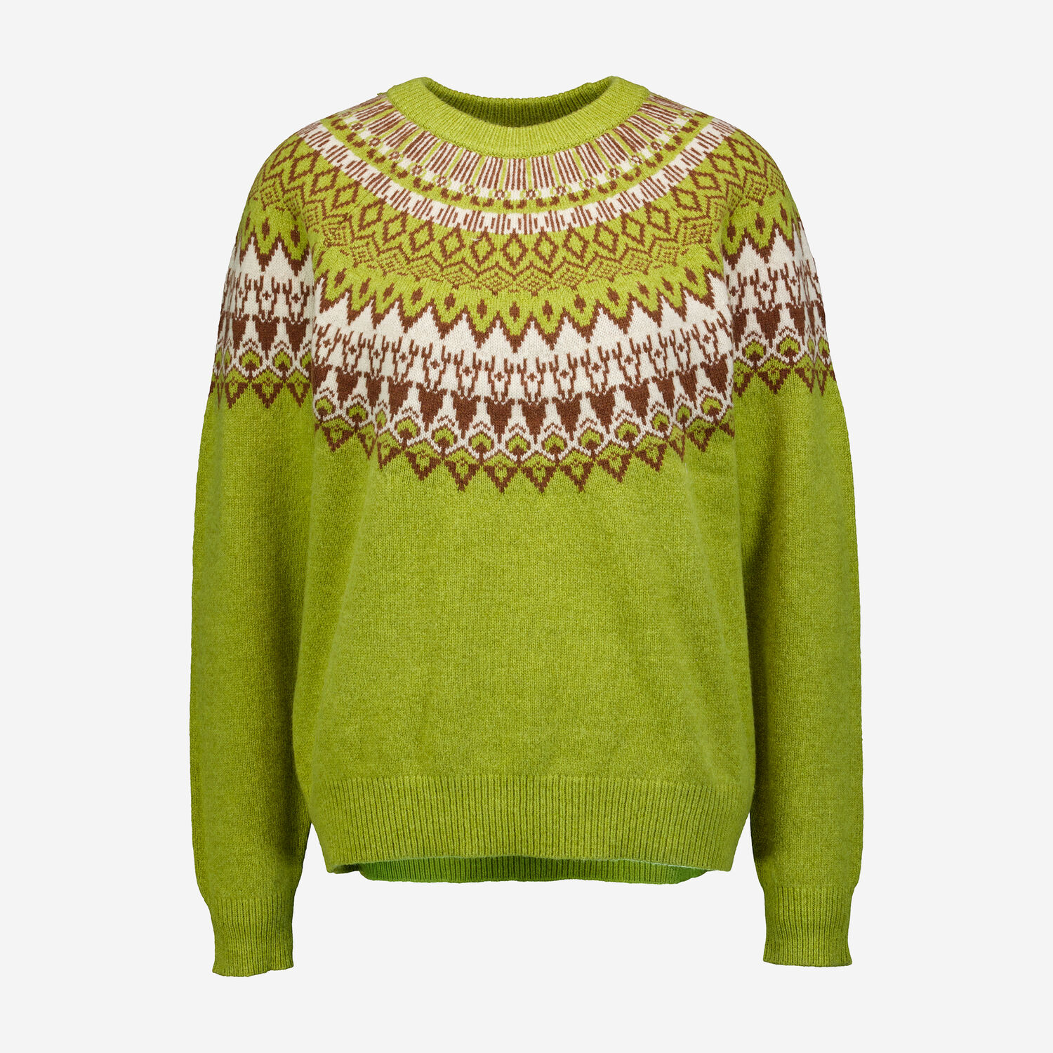 Green Fair Isle Jumper TK Maxx UK