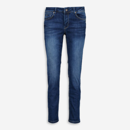Blue Monika Slim Fit Jeans  - Image 1 - please select to enlarge image