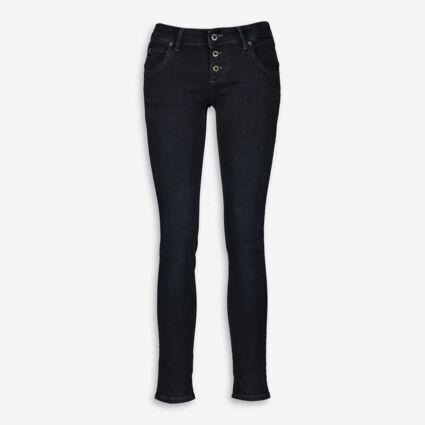 Smoked Black Slim Jeans - Image 1 - please select to enlarge image
