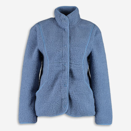 Blue Borj Fleece Jacket - Image 1 - please select to enlarge image