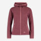 Pink Zip Up Hooded Fleece - Image 1 - please select to enlarge image