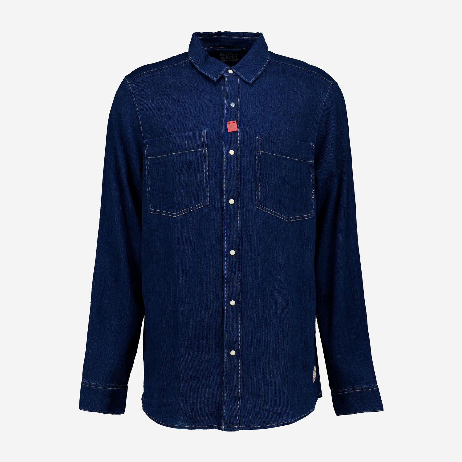 Blue Twill Denim Shirt TK Maxx UK