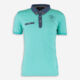 Green & Blue Polo Shirt - Image 1 - please select to enlarge image