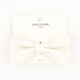 White Silk Bowtie - Image 1 - please select to enlarge image