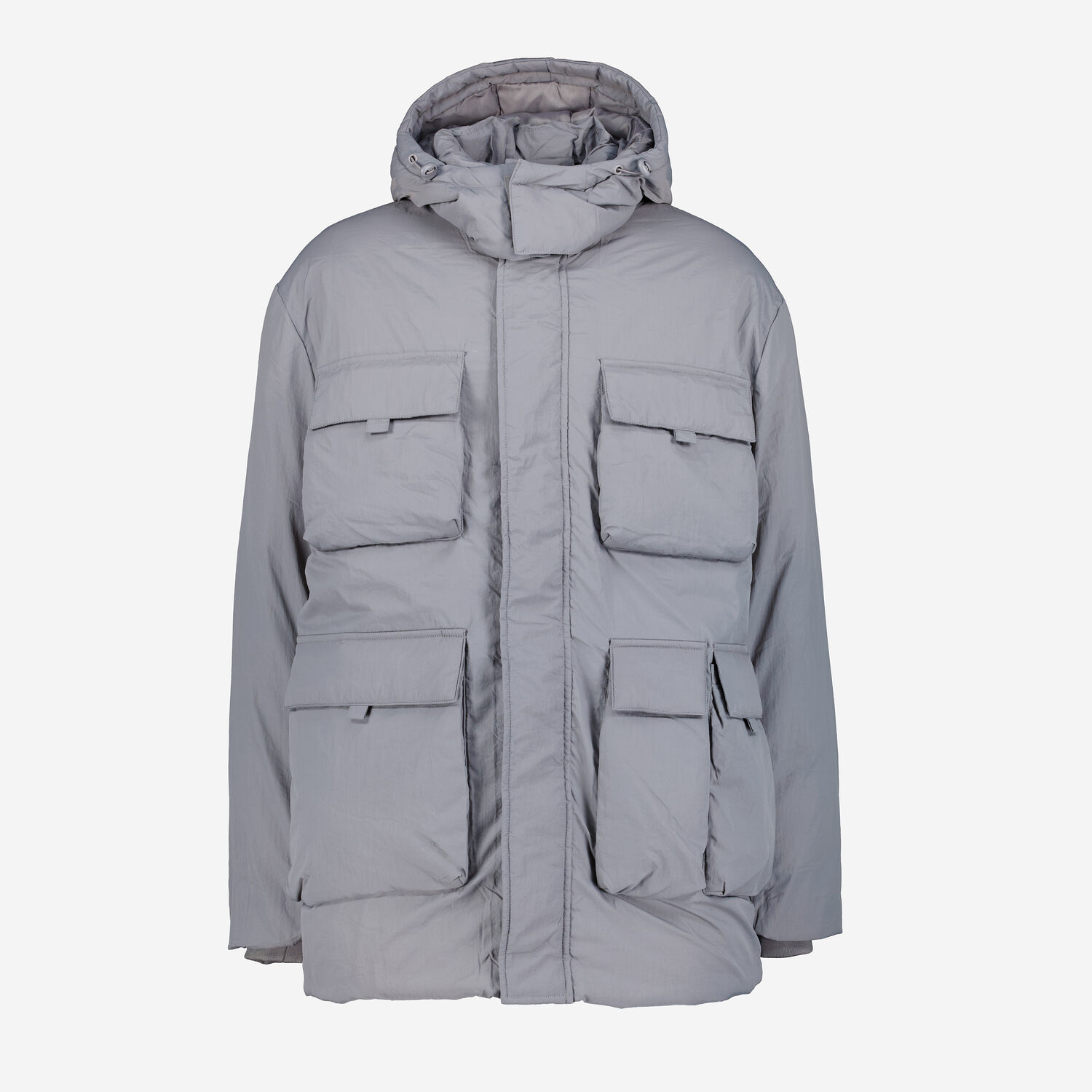 Grey Utility Parka Coat TK Maxx UK - Main Image