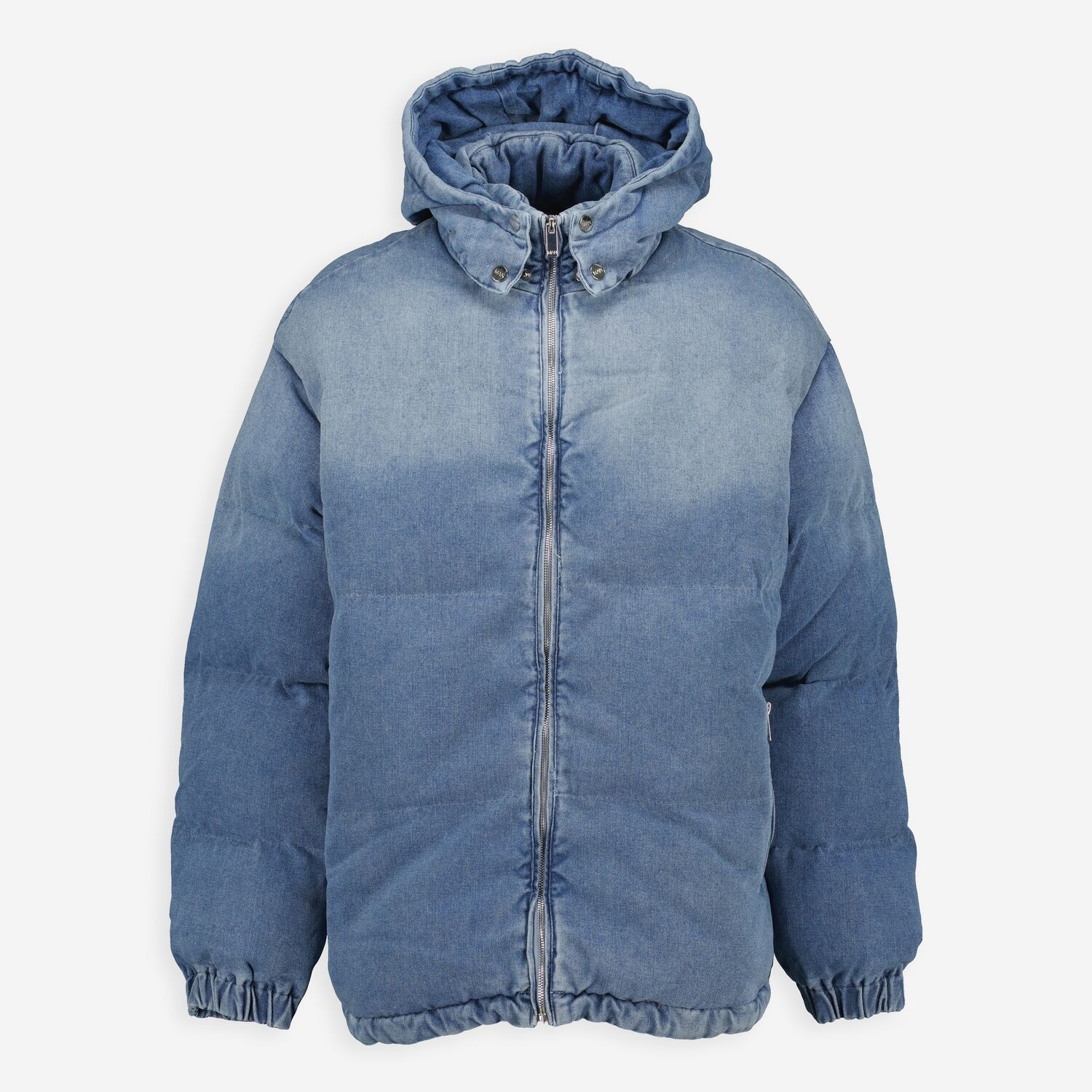 Parka Tk Maxx Puffer Jackets Blue Denim Puffer Jacket TK Maxx UK