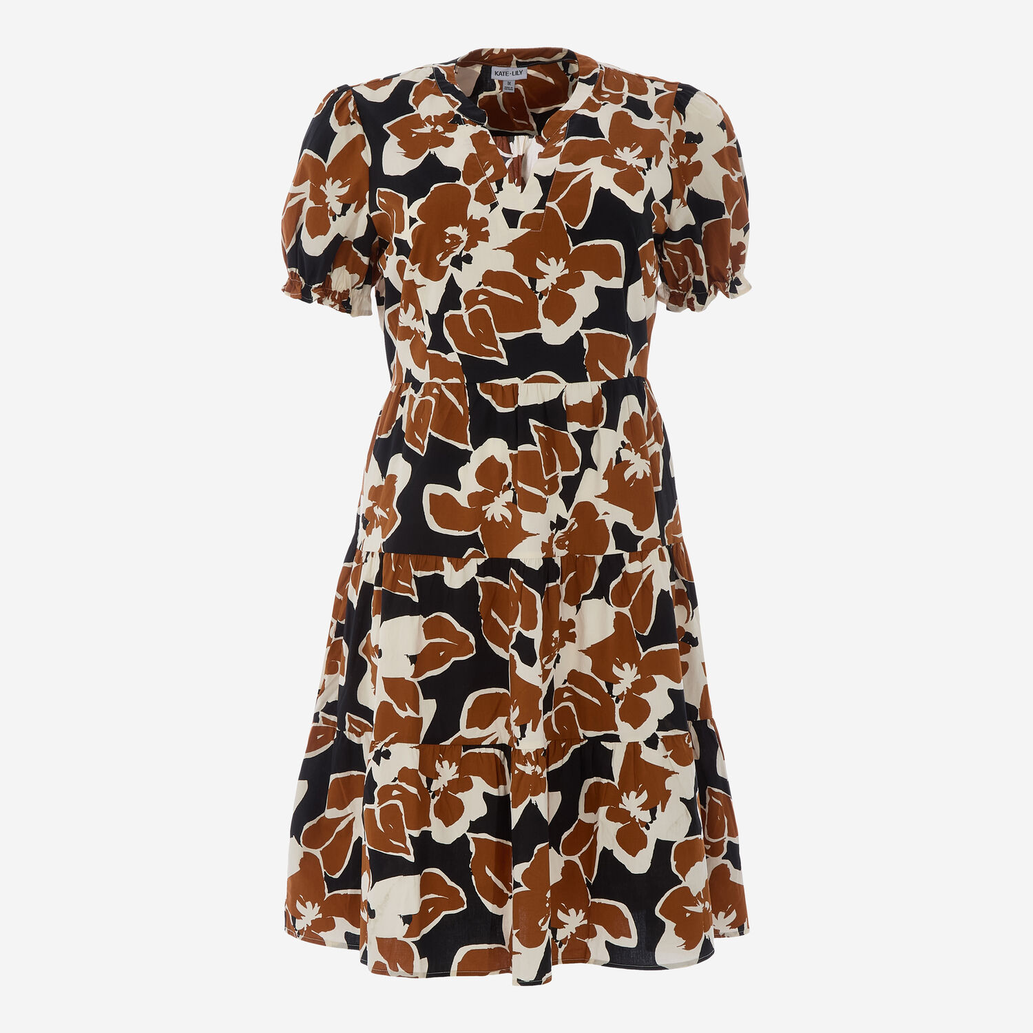 princess polly brown floral dress Barrett Mini Dress Brown / Floral
