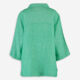 Green Linen Tunic  - Image 2 - please select to enlarge image